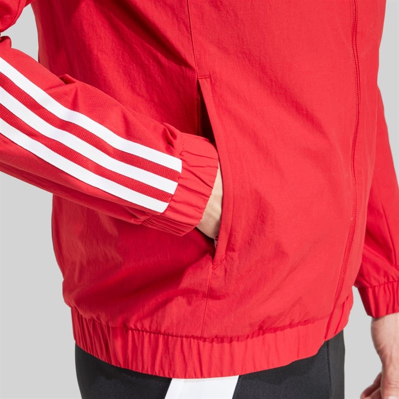 Mens FAF Algeria Presentation Jacket Team Power Red 2 - Image 5
