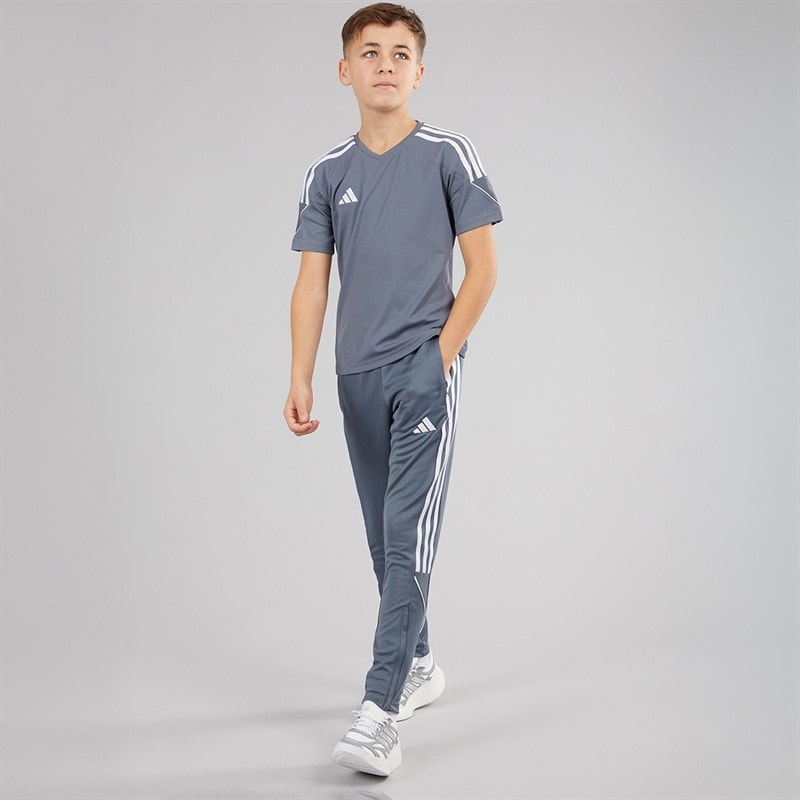 adidas Boys Junior Boys Tiro 23 League T-Shirt Team Onix/White - Image 4