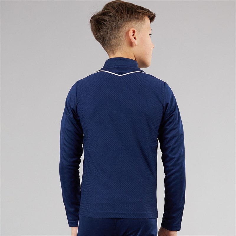 Junior Boys Tiro 23 League Track Jacket Team Navy Blue - Image 2
