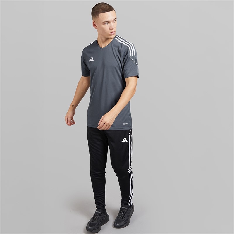 Mens Tiro 23 League T-Shirt Team Onix/White - Image 4