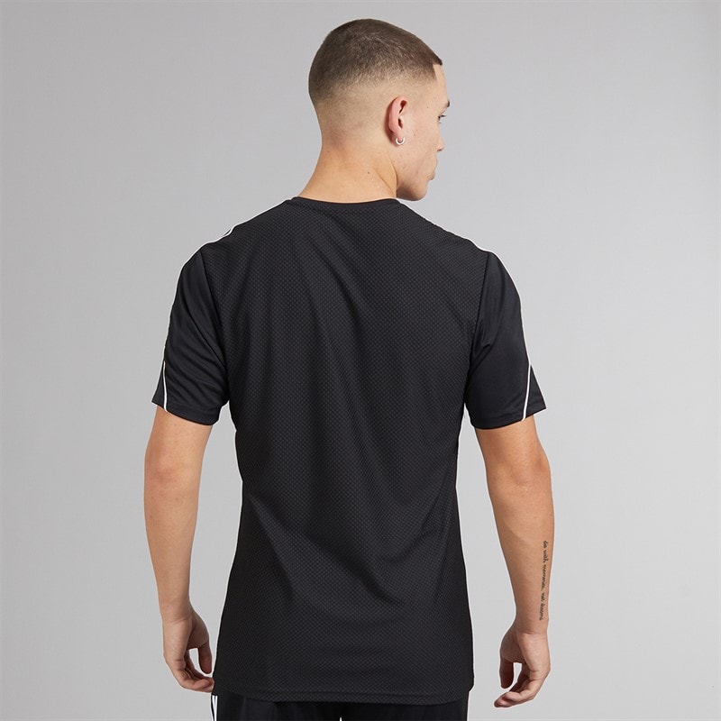 Mens Tiro 23 League T-Shirt Black/White - Image 2
