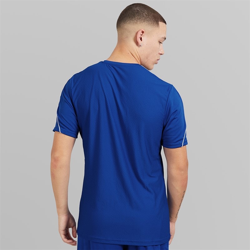 Mens Tiro 23 League T-Shirt Team Royal Blue/White - Image 2