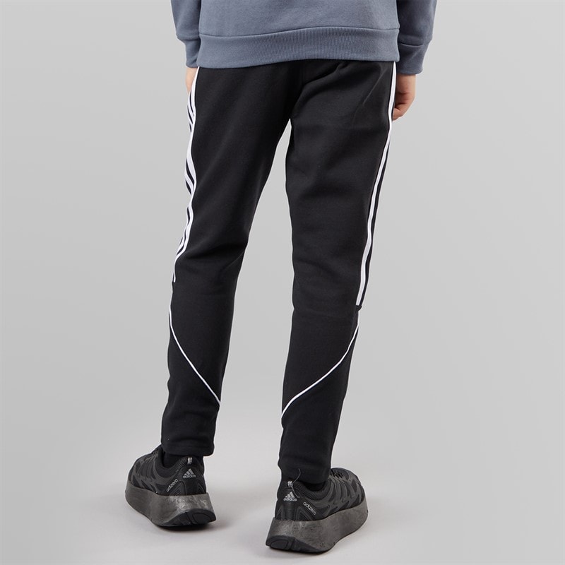 Junior Boys Tiro 23 League Joggers Black - Image 2
