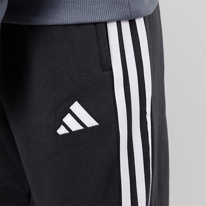 Junior Boys Tiro 23 League Joggers Black - Image 3