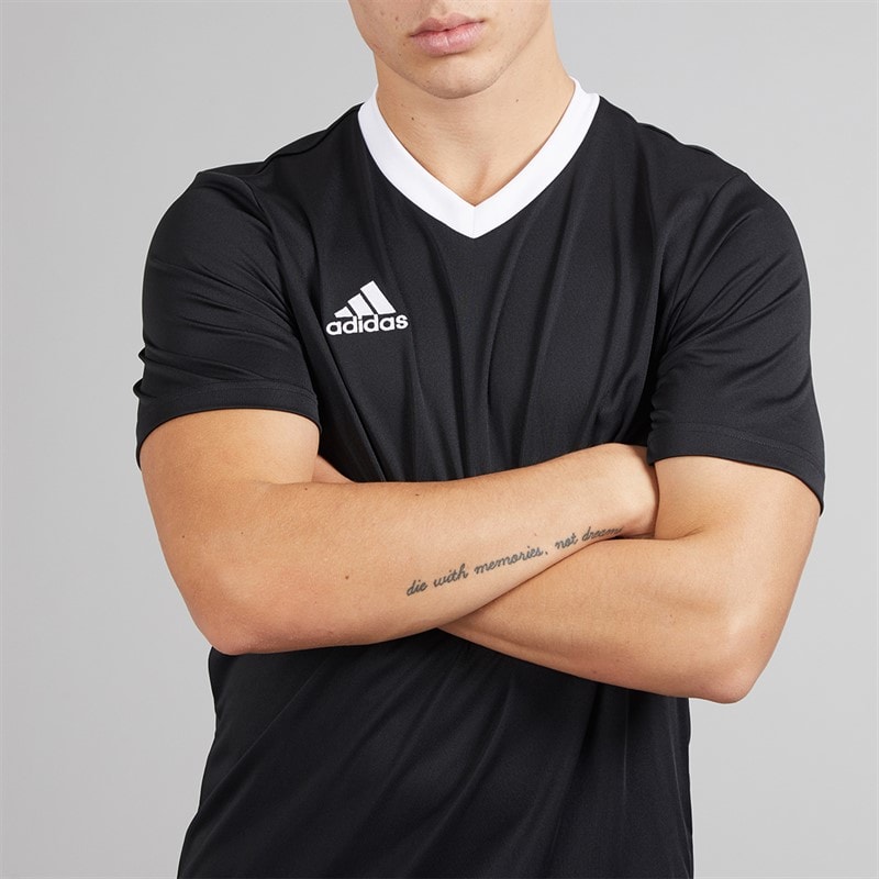 Mens Entrada 22 T-Shirt Black - Image 3