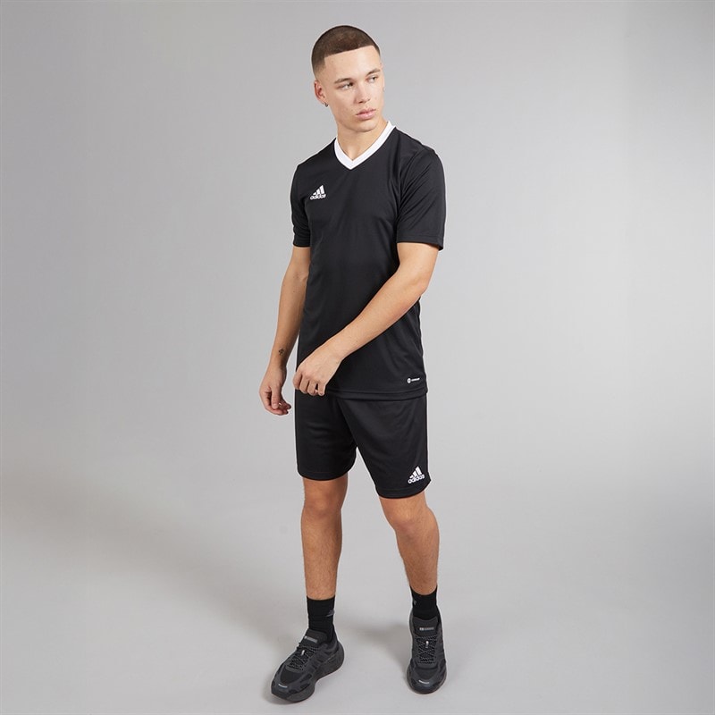 Mens Entrada 22 T-Shirt Black - Image 4