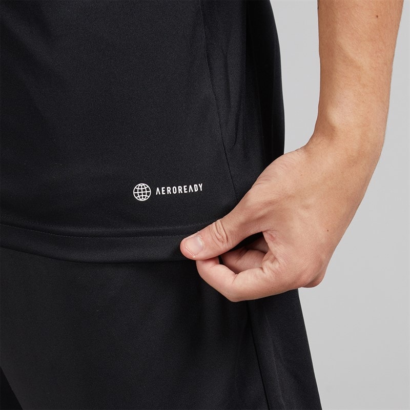 Mens Entrada 22 T-Shirt Black - Image 5
