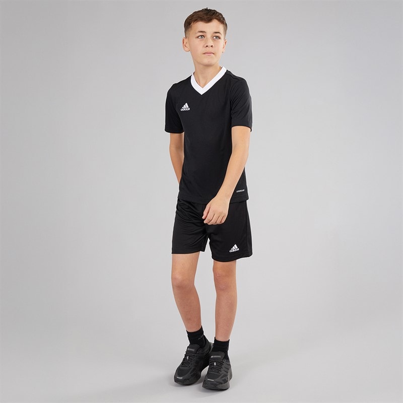 Boys Entrada 22 T-Shirt Black - Image 4