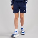 Junior Boys Tiro 23 League Sweat Shorts Team Navy Blue 2