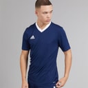 Mens Entrada 22 T-Shirt Team Navy Blue