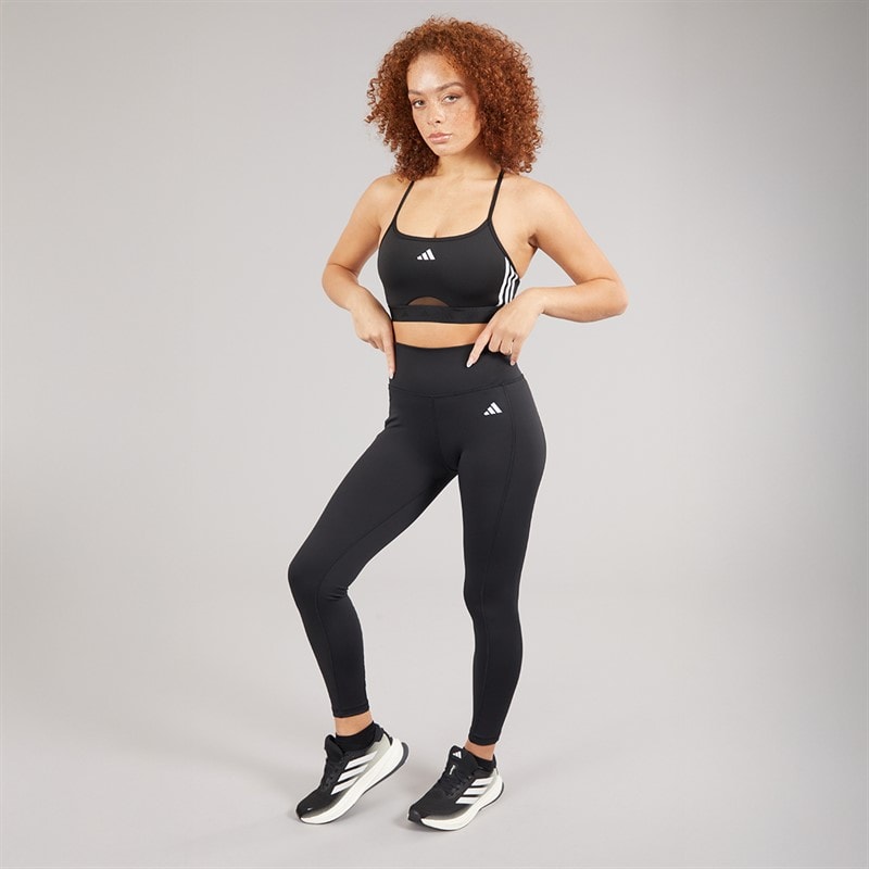 Womens Hyperglam Bralette Black/White - Image 4