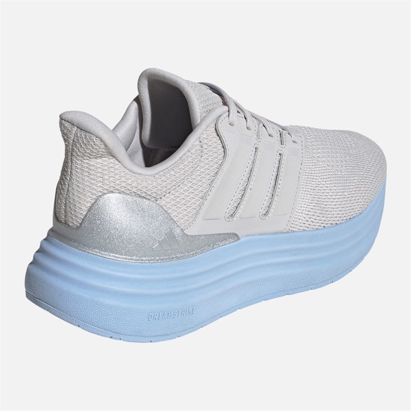 Womens Ultradream Bold Trainers Grey One/Silver Metallic/Glow Blue - Image 3