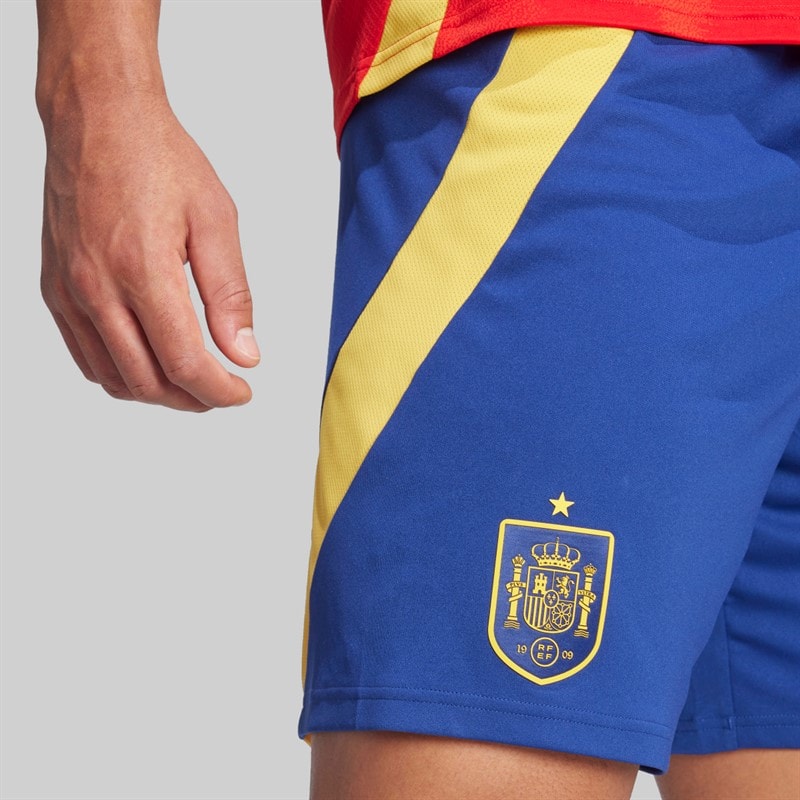 Mens FEF Spain 23/24 Home Shorts Victory Blue - Image 3