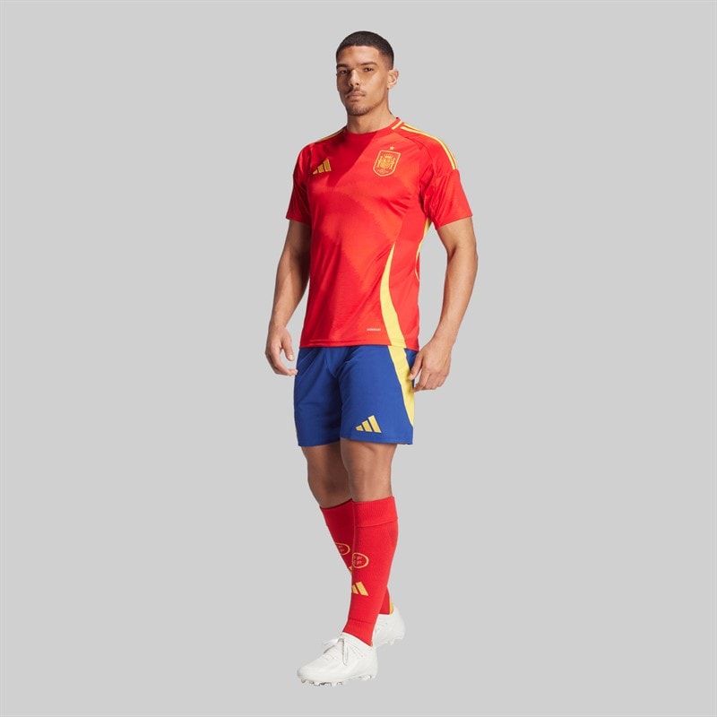 Mens FEF Spain 23/24 Home Shorts Victory Blue - Image 5