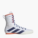 Mens Box Hog 4 Boxing Shoes Cloud White/Dark Blue/Royal Blue
