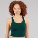 Womens All Me Medium Support Bra Tank Top Aurora Ivy