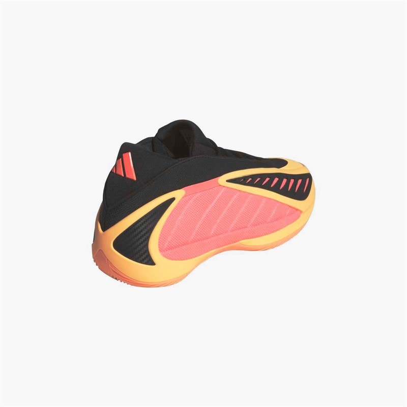 Mens Anthony Edwards 2 'With Love' Basketball Shoes Acid Orange/Core Black/Acid Red - Image 3