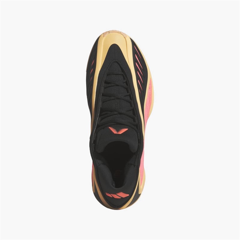 Mens Anthony Edwards 2 'With Love' Basketball Shoes Acid Orange/Core Black/Acid Red - Image 4