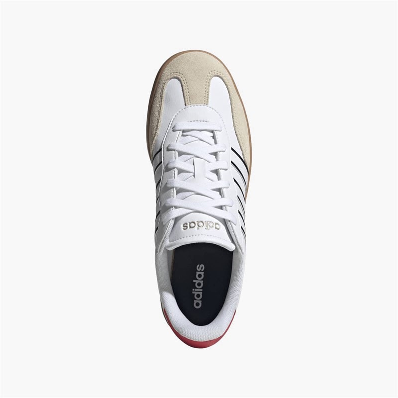 Mens Barreda Trainers Cloud White/Cloud White/Pure Ruby - Image 4