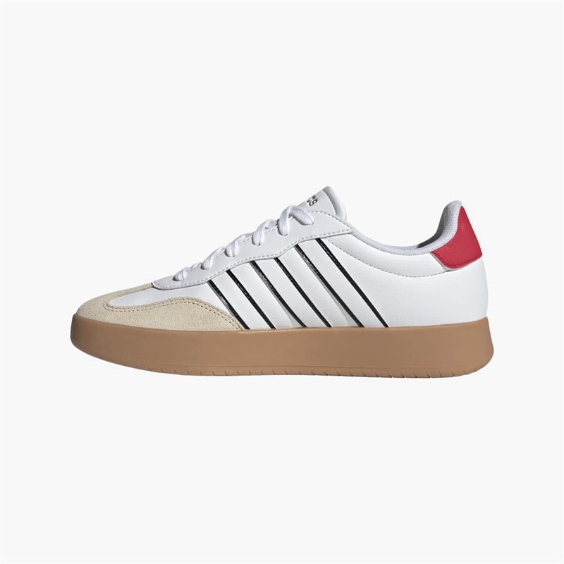 Mens Barreda Trainers Cloud White/Cloud White/Pure Ruby - Image 5