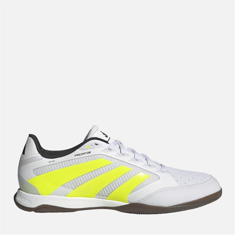 adidas Mens Predator Pro IN Indoor Football Boots Cloud White/Lucid Lemon/Core Black