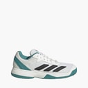Junior Courtflash All Court Tennis Shoes Cloud White/Pure Teal/Off White