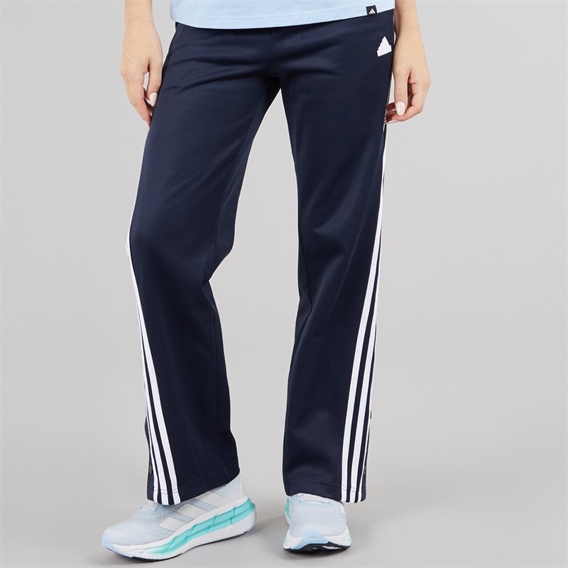 Womens Iconic Wrapping 3-Stripes Snap Track Pants Legend Ink/White - Image 1