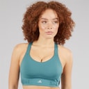 Womens Fastimpact Luxe Run High Support Sports Bra Preloved Teal/Preloved Teal