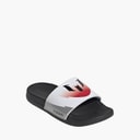 Junior Adilette Comfort Messi Sliders Cloud White/Core Black/Lucid Red