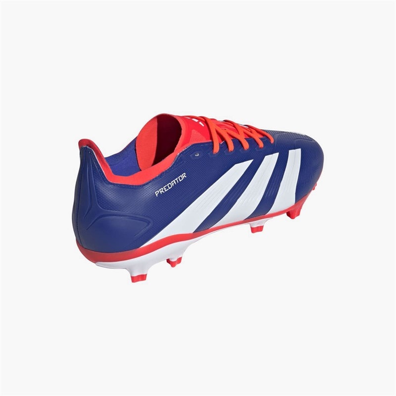 Mens Predator League Advancement Pack FG Firm Ground Football Boots Lucid Blue/Cloud White/Solar Red - Image 3