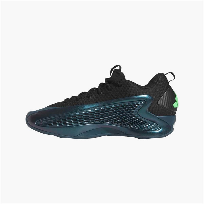 Mens Anthony Edwards 1 Low 'Metamorphosis' Basketball Shoes Arctic Night/Core Black/Screaming Green - Image 5