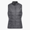 Womens Puffer Golf Gilet Grey