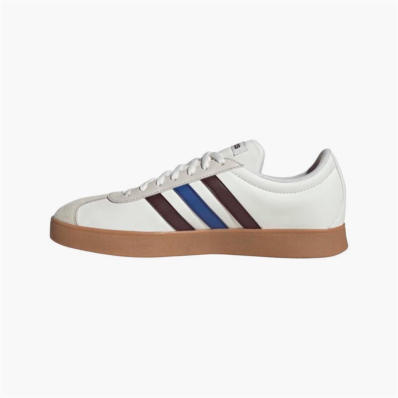 VL Court Base Trainers Cloud White/Aurora Ruby/Royal Blue - Image 5
