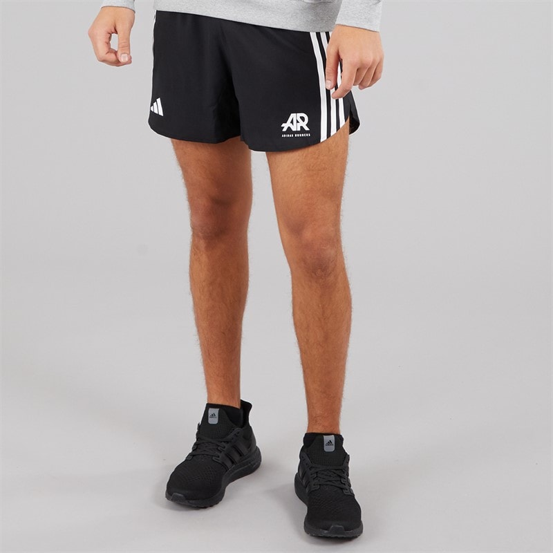 Mens Runners Climacool Running Shorts Black - Image 1