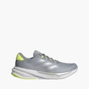 Womens Supernova Stride 2 Neutral Running Shoes Halo Silver/Silver Metallic/Lucid Lemon