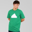 Mens Future Icons Badge Of Sport T-Shirt Semi Court Green