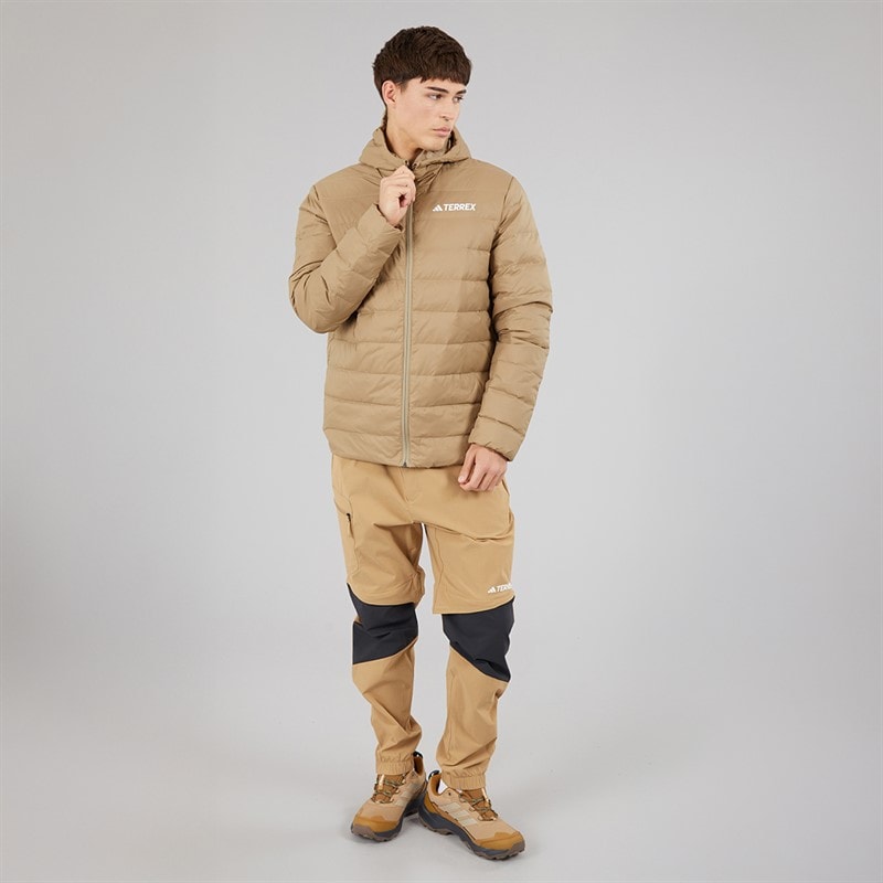 Mens Terrex Multi Essentials Climawarm Insulated Down Jacket Blanch Cargo - Image 5