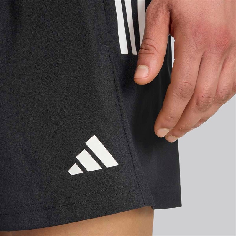 Mens Own The Run Running Shorts Black - Image 3