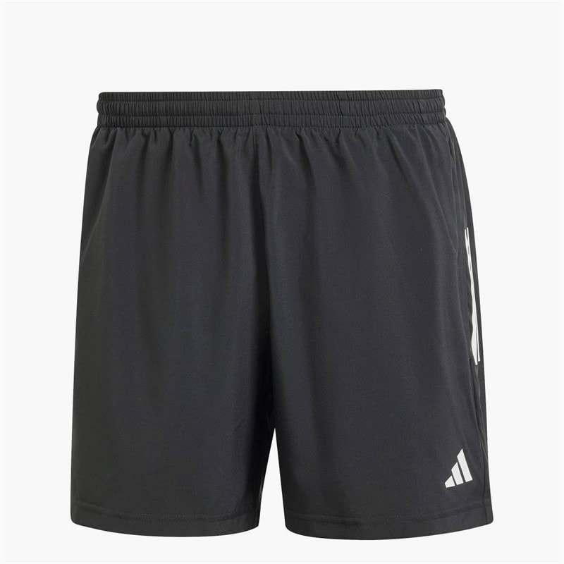 Mens Own The Run Running Shorts Black - Image 5