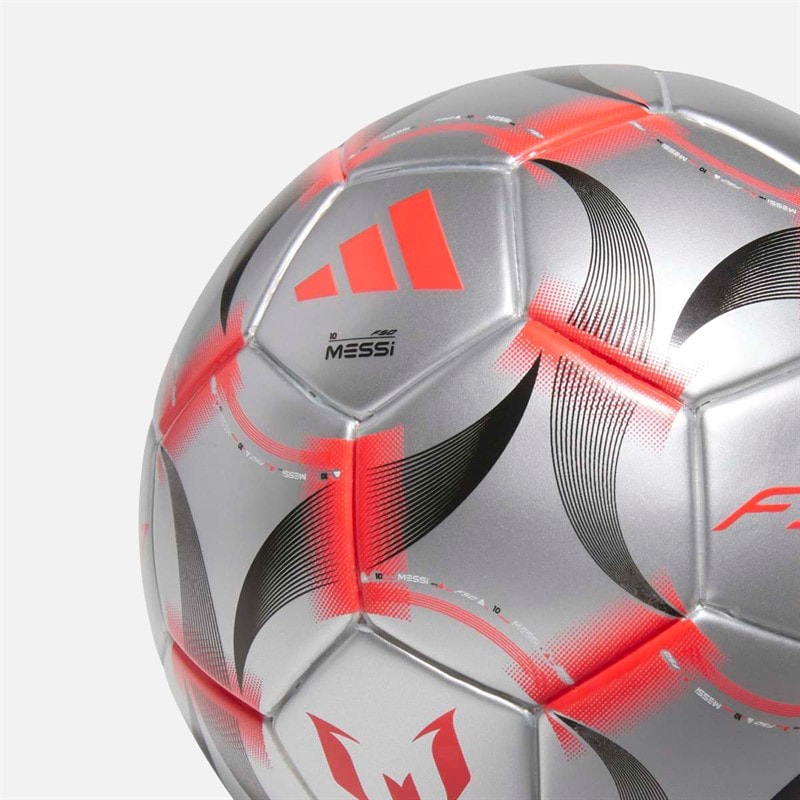 Mens Messi Mini Football Iron Metallic/White/Black - Image 3