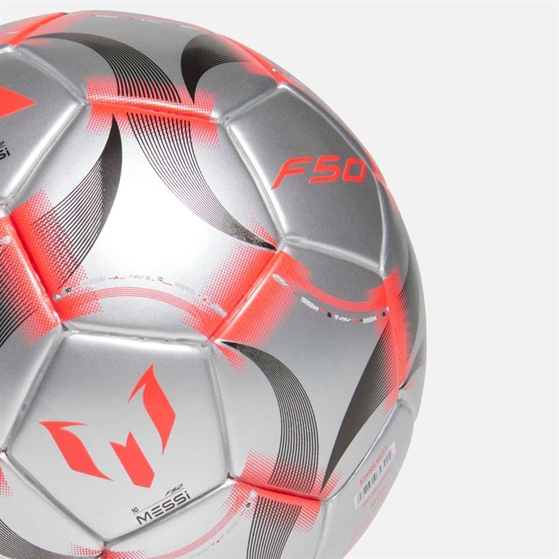 Mens Messi Mini Football Iron Metallic/White/Black - Image 4
