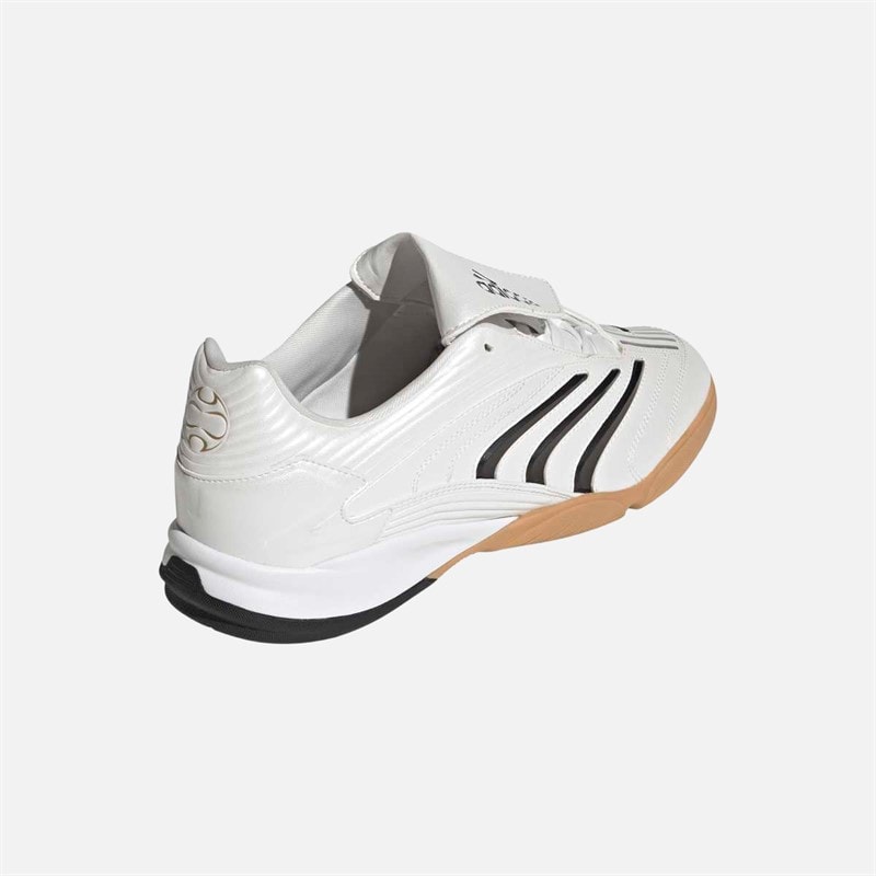 adidas Originals Mens Predator Sala Trainers Zero Metallic/Core Black/Gum 3 - Image 3