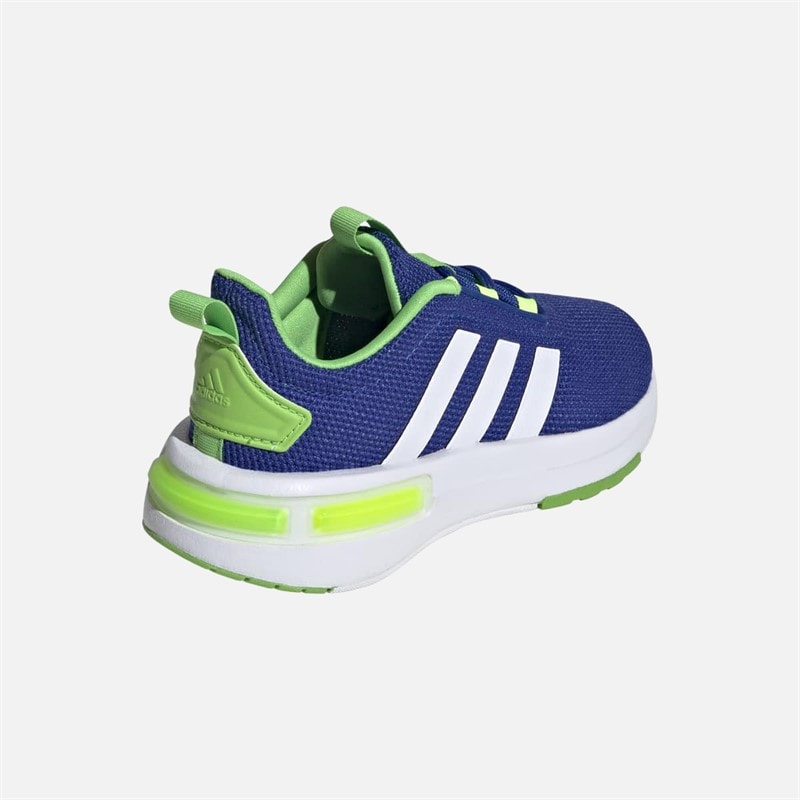 Kids Racer TR23 Trainers Royal Blue/Footwear White/Lucid Lime - Image 3
