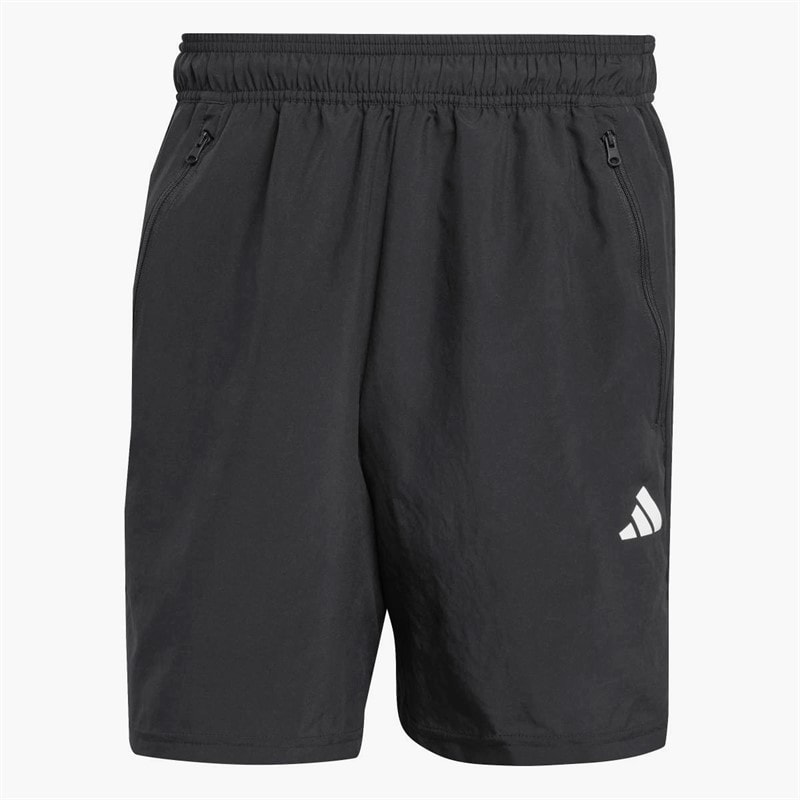 Mens Train Essentials Woven Training Shorts Black/White - Image 5