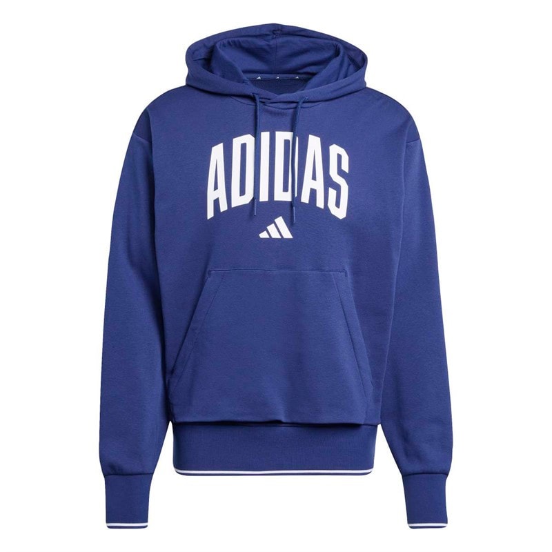 Mens Collegiate Hoodie Dark Blue/White - Image 1