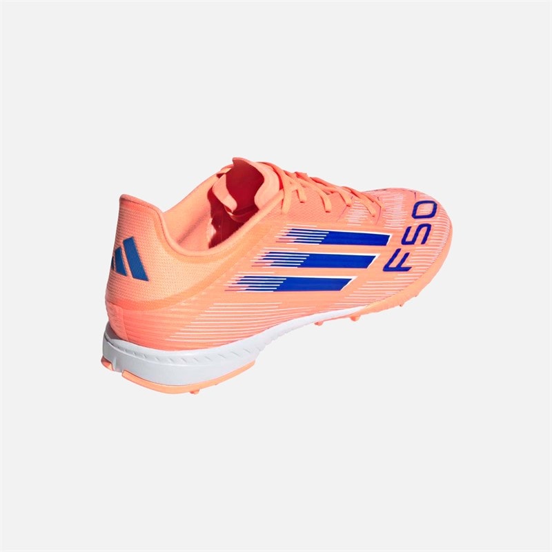 Mens F50 League TF Astro Football Boots Beam Orange/Lucid Blue/Cloud White - Image 3