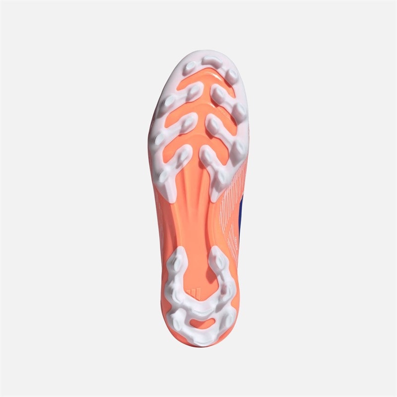 Mens F50 League AG Artificial Ground Football Boots Beam Orange/Lucid Blue/Cloud White Beam Orange/Lucid Blue /Cloud White - Image 2