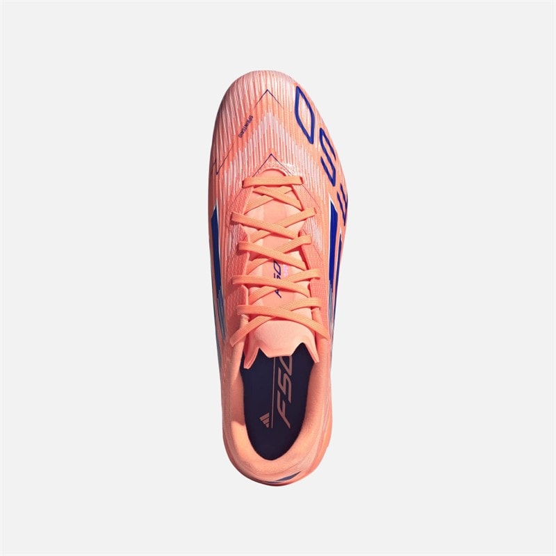 Mens F50 League AG Artificial Ground Football Boots Beam Orange/Lucid Blue/Cloud White Beam Orange/Lucid Blue /Cloud White - Image 4