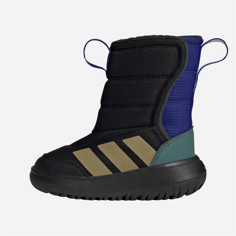 Infant Winterplay High Trainers Core Black/Khaki/Preloved Teal - Image 5