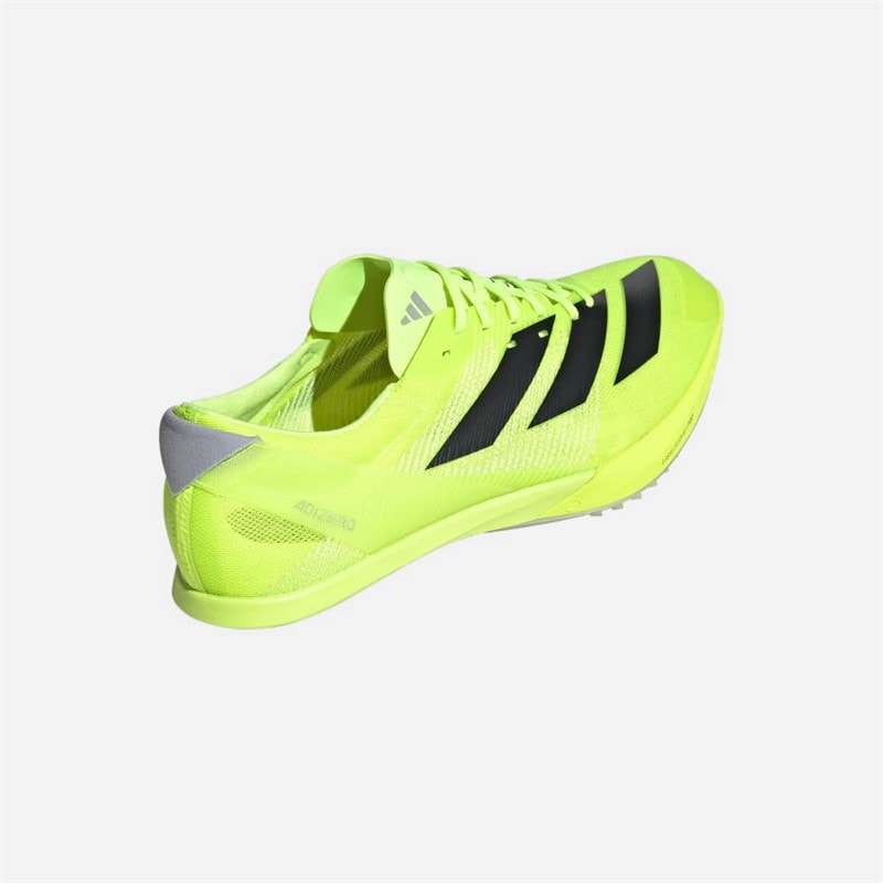Adizero Finese Track Sprinting Spikes Lucid Lemon/Core Black/Halo Silver - Image 3